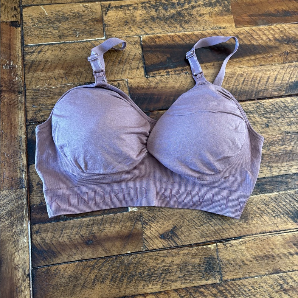 Kindred Bravely Dusty Rose Nursing Bra